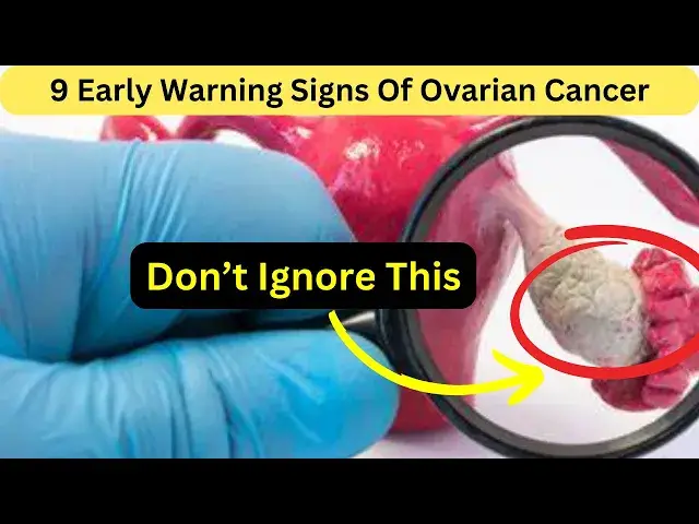 'Video thumbnail for Visit Your Doctor IMMEDIATELY If You Notice These 8 Early Warning Signs of Ovarian Cancer'