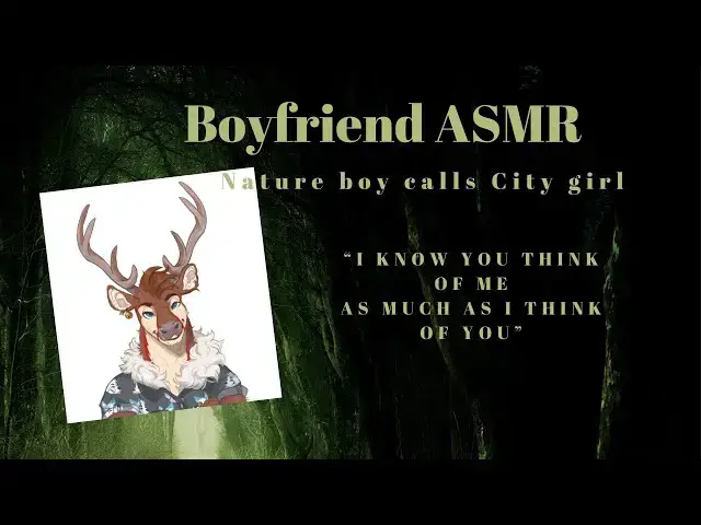 'Video thumbnail for Boyfriend ASMR :[Non-simp Night call from in the woods][Confident and Curious]'