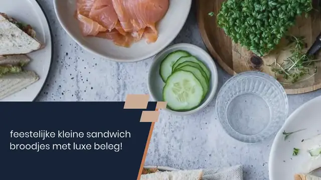 Video thumbnail for 3x High tea sandwiches