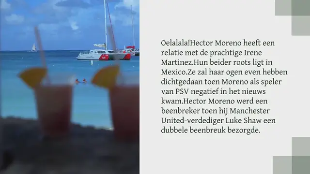Video thumbnail for Irene Martinez, de prachtige geliefde van Hector Moreno: