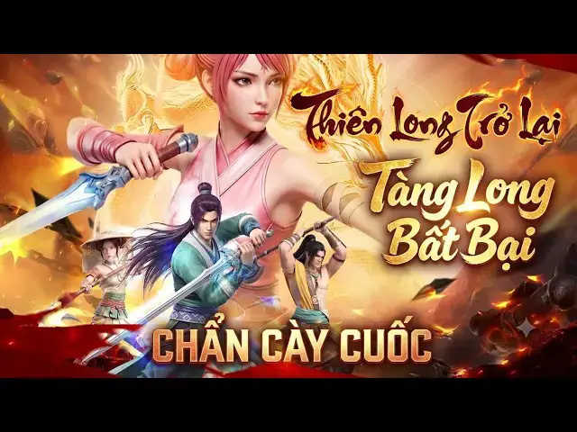 Video thumbnail for Thiên Long Bát Bộ Mobile Tái Xuất: TÀNG LONG BẤT BẠI - Open Beta 4/7 Chuẩn Cày Cuốc Cổ Điển!