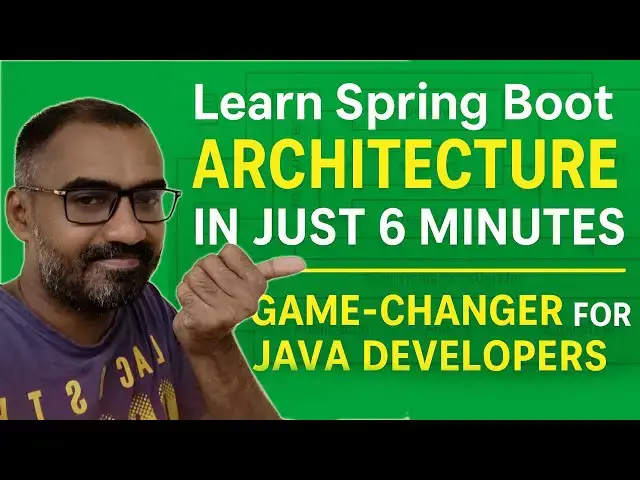 Video thumbnail for Learn Spring Boot Architecture in Just 6 Minutes – A Game-Changer for Java Developers