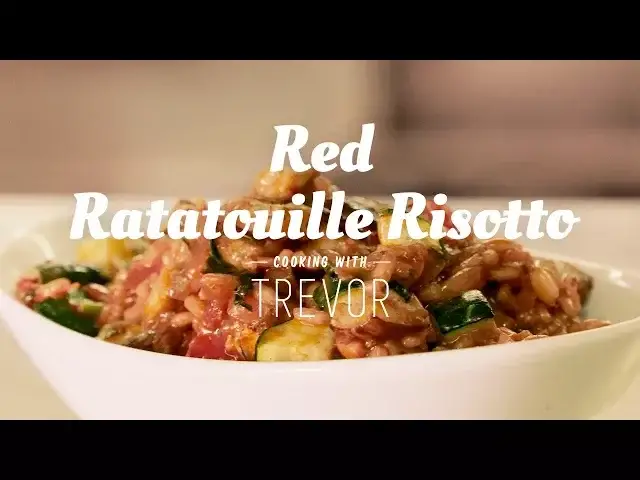Video thumbnail for Cooking with Trevor | Red Ratatouille Risotto
