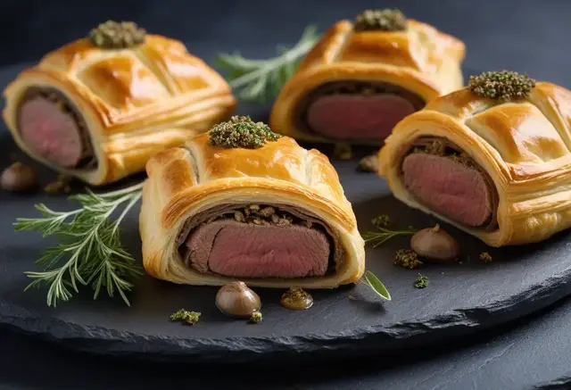 Video thumbnail for Beef Wellington Bites