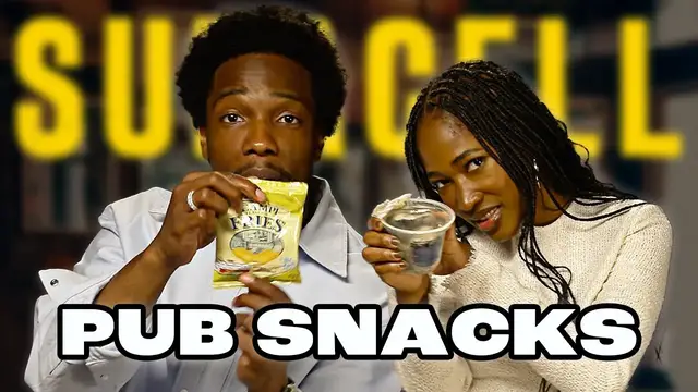 'Video thumbnail for "I'm Gonna HEAVE!" 🤢😂 SUPACELL Cast Rank Classic Pub Snacks | Supacell Interview'
