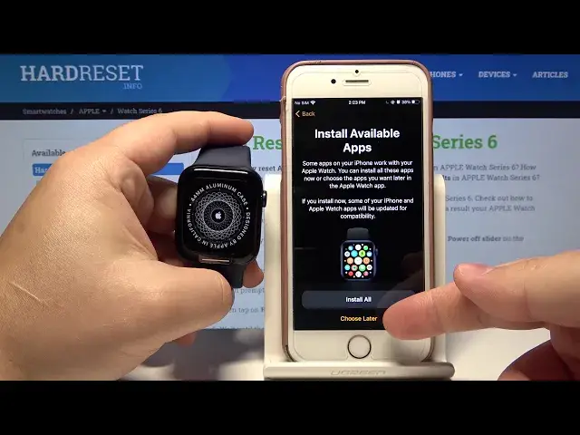 Video thumbnail for How to Pair APPLE Watch Series 6 with Phone – Get Connection