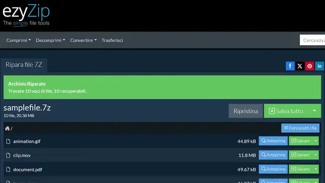 Video thumbnail for 📦 Come Riparare File 7z Corrotti Online Gratuitamente | Nessuna Installazione Software Richiesta