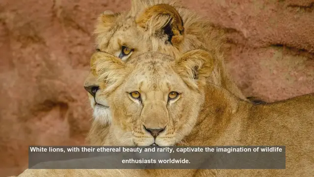 Video thumbnail for 10 Places to See White Lions: From South Africa to Europe