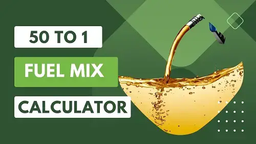 Video thumbnail for 50 to 1 Fuel Mix Calculator