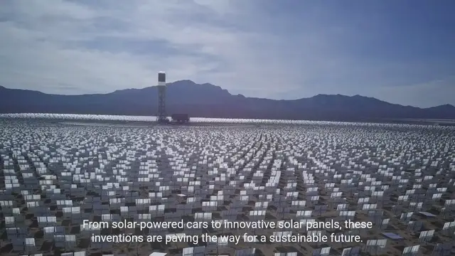 Video thumbnail for Innovative Solar-Powered Inventions