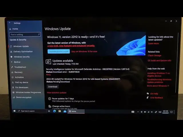 Video thumbnail for How To Check For Windows Updates on Samsung Galaxy Book Pro?