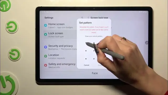 Video thumbnail for How to Add Screen Lock to SAMSUNG Galaxy Tab S9 FE