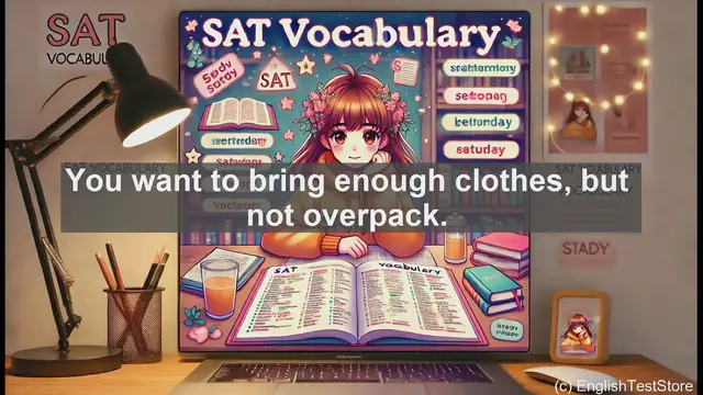 Video thumbnail for 5000 Must Know SAT Vocabulary - Sufficiency: The Art of Having Just Enough