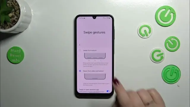 'Video thumbnail for How to Set Navigation Gestures on SAMSUNG Galaxy A25'