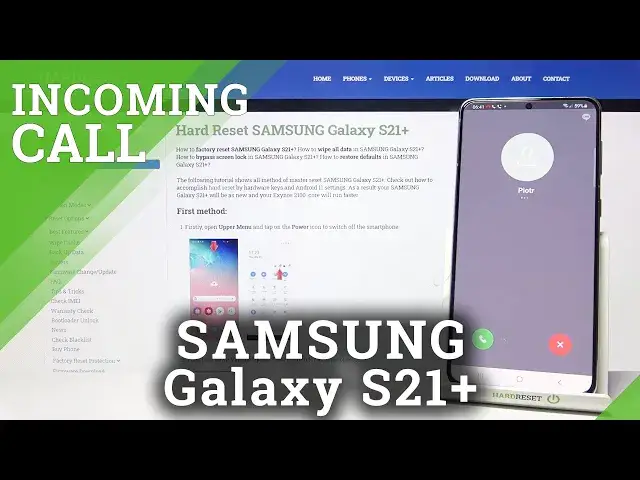 'Video thumbnail for Line communicator Incoming Call Review - Samsung Galaxy S21+ | Tone & Options'
