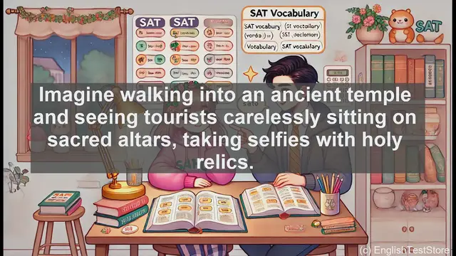 Video thumbnail for 5000 Must Know SAT Vocabulary - SAT Vocabulary: Understanding Sacrilege