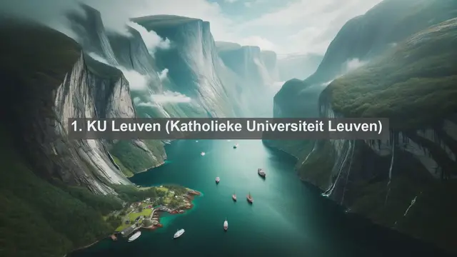 Video thumbnail for Unlocking Academic Excellence: Top 10 Favorite Universities in Belgium