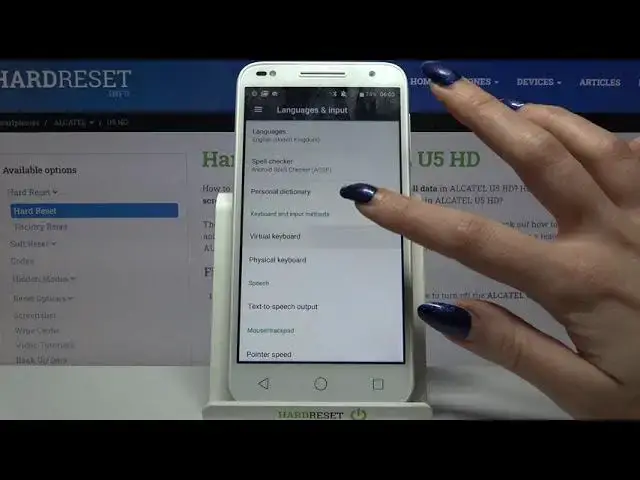 Video thumbnail for How to Enable/Disable Auto Correction on ALCATEL U5 HD – Manage Text Options