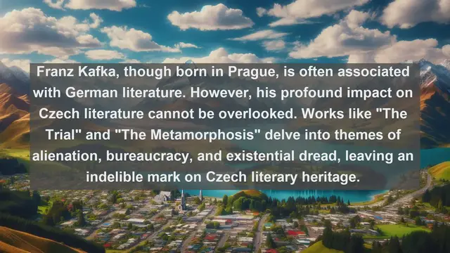 Video thumbnail for Unveiling Czech Literary Excellence: Top 10 Renowned Writers from Czechia