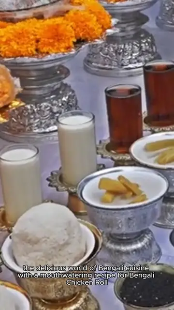 'Video thumbnail for Bengali chicken roll recipe'