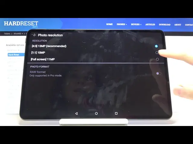 Video thumbnail for How to Change Photo Quality on Huawei MatePad Pro - Manage Photo Resolution