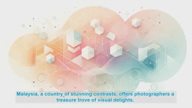 Video thumbnail for Capturing Malaysia's Photographic Gems: A Visual Journey