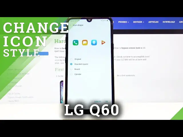 'Video thumbnail for How to Change Icon Style in LG Q60 - Personalize Icons'