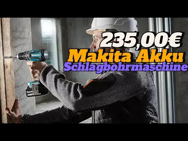 Video thumbnail for Makita DHP485RTJ Erfahrung – Bürstenloser Power-Bohrer mit Top-Akkulaufzeit! ⚡