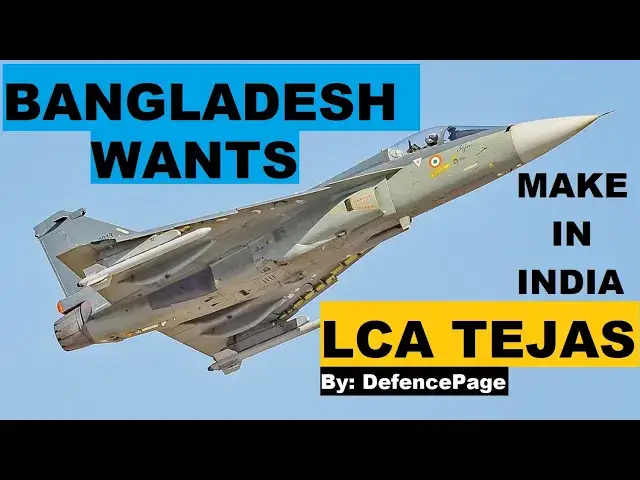 'Video thumbnail for Bangladesh wants Tejas,India Most Powerful Bomb, US Sanctions India companies | #defencepage Updates'