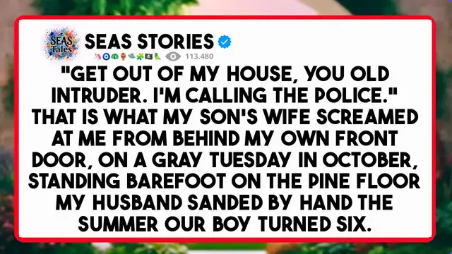 Video thumbnail for I Drove Up To My Mountain House To Rest   My Son's Wife Opened The Door