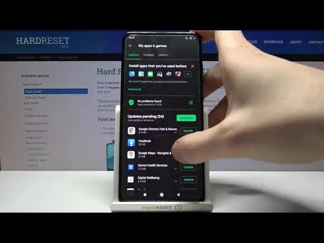 'Video thumbnail for How to Update Apps in XIAOMI Redmi K30 Pro – Turn on automatic Apps updates'