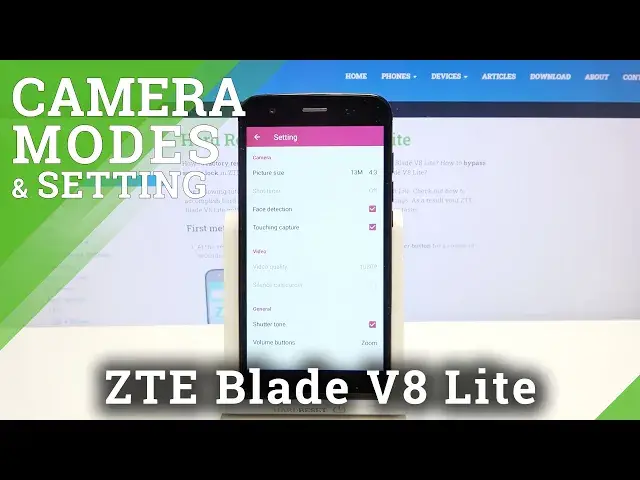 Video thumbnail for How to Change Photo Size on ZTE Blade V8 Lite – Camera Options