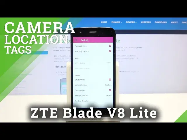 Video thumbnail for How to Turn On/Deactivate Location Tags – Camera Settings on ZTE Blade V8 Lite