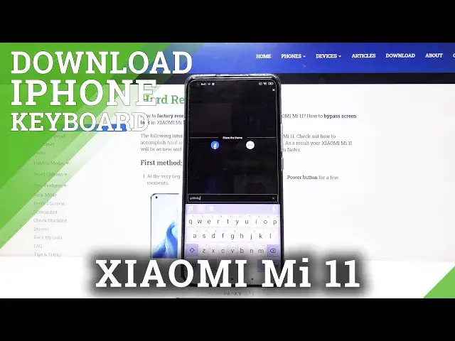 Video thumbnail for How to Get iPhone Keyboard in Xiaomi Mi 11? Install iOS Keyboard