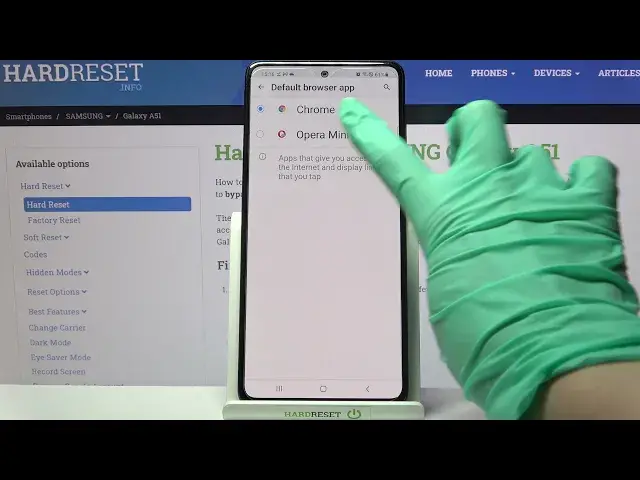 'Video thumbnail for How to Change Default Apps on SAMSUNG Galaxy A51 – Apps Settings'