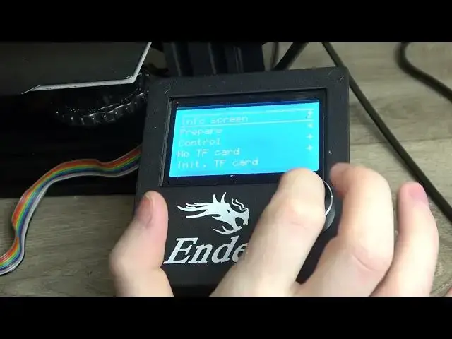 Video thumbnail for Ender 3 - How To Open Main Menu