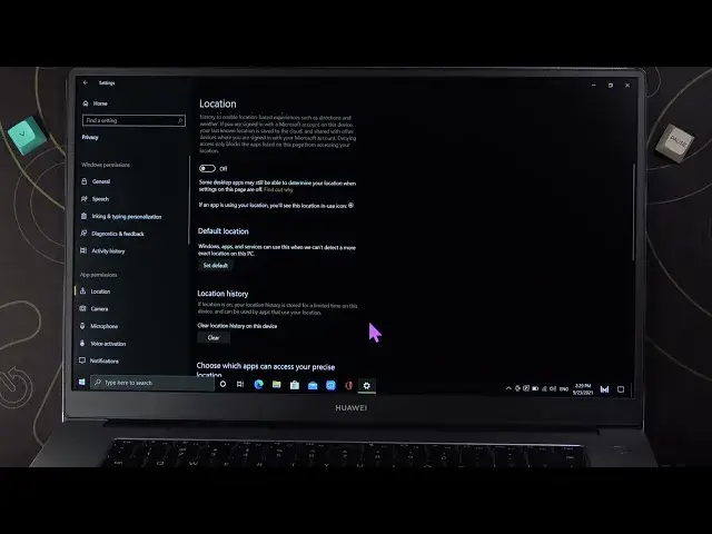 Video thumbnail for How to Turn On / Off Location in Huawei MateBook D15? Enable Windows 10 Location Services