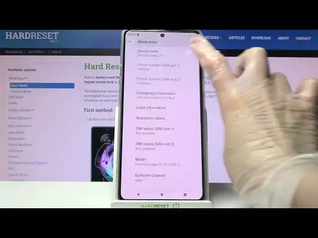 'Video thumbnail for How to Change Username in MOTOROLA Edge 20 – Rename Device'