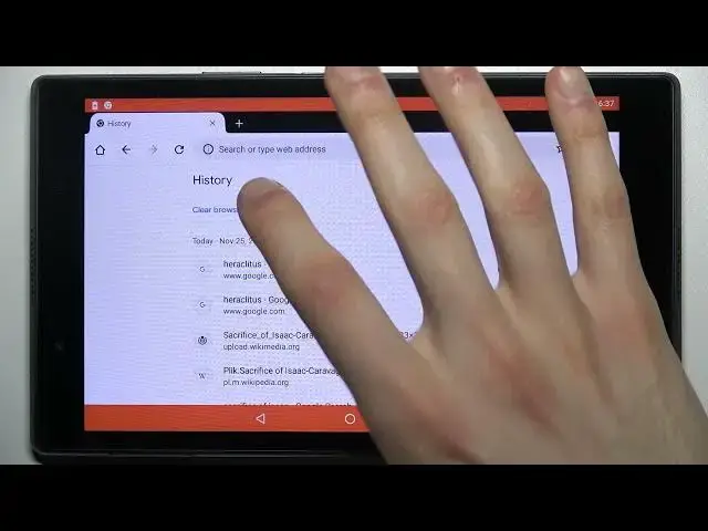 'Video thumbnail for How to Delete Browser Data in LENOVO Tab 4 8 – Wipe Browsing Data'