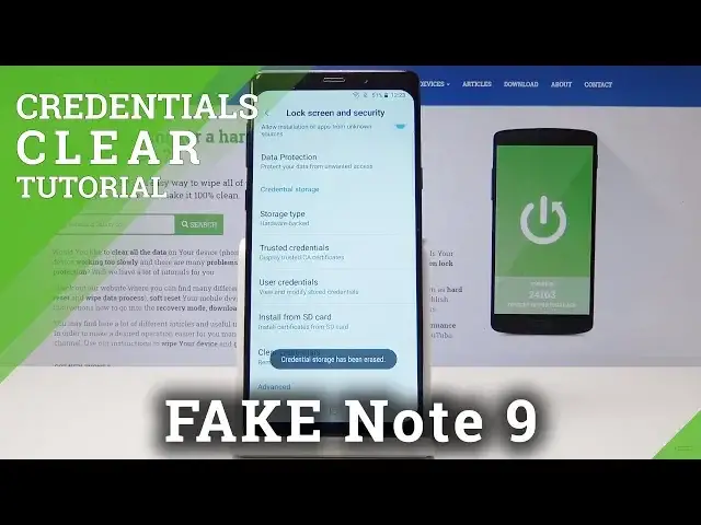 Video thumbnail for How to Clear Credentials in Samsung Galaxy Note 9 Clone – Erase Certificates