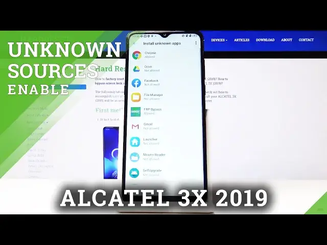 Video thumbnail for How to Activate Unknown Sources in ALCATEL 3X (2019) – Allow App Installation