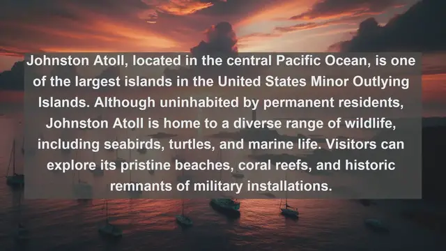 Video thumbnail for Exploring the Top 10 Largest Cities in the United States Minor Outlying Islands!