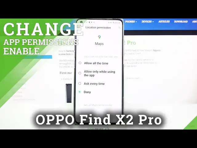 Video thumbnail for How to Check App Permissions in OPPO Find X2 Pro – Control Apps Permissions