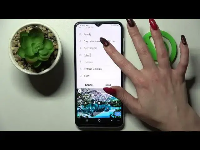 'Video thumbnail for How to Add an Event to the Calendar on SAMSUNG Galaxy A13 5G'