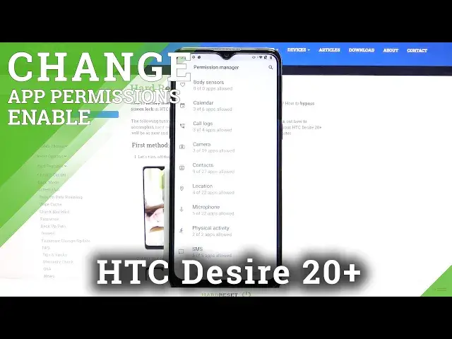 'Video thumbnail for How to Manage Apps Permissions on HTC Desire 20+ - Change Apps Permissions'