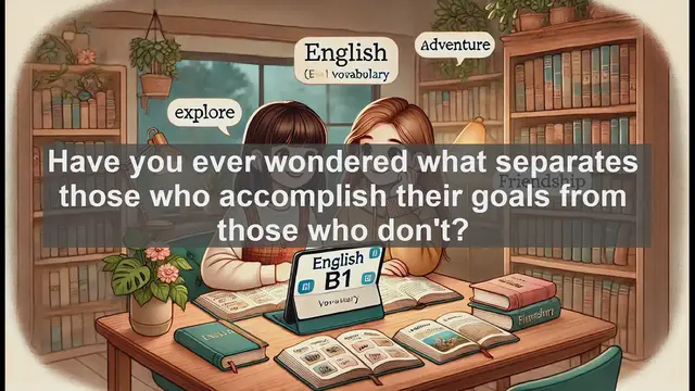 Video thumbnail for 2500 Must Know CEFR B1 Vocabulary - The Power of Achievement: Understanding the Verb 'Achieve'