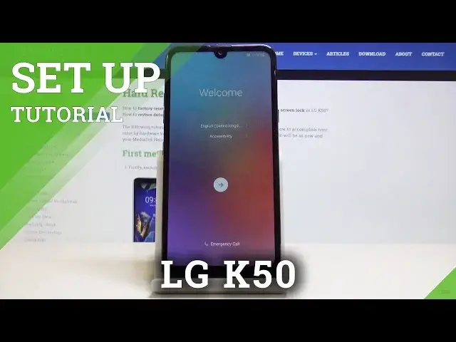 'Video thumbnail for How to Configure LG K50 - Activation & Set Up'