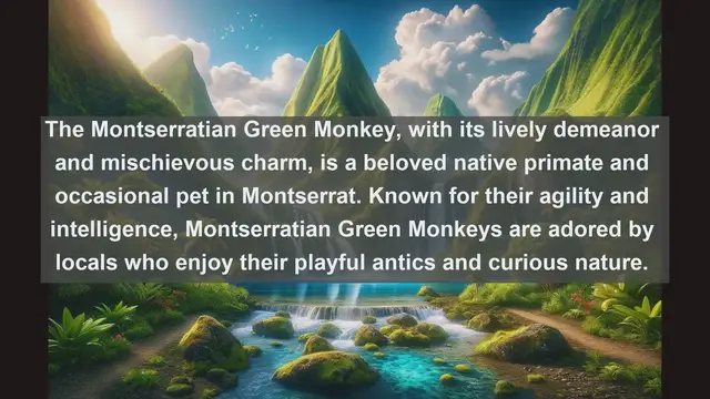 Video thumbnail for Unveiling Montserrat's Most Cherished Companions: Top 10 Favorite Pets Explored