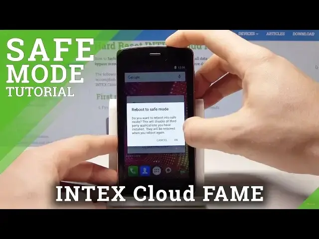 'Video thumbnail for INTEX Cloud FAME 4G SAFE MODE - How to Activate Safe Mode'