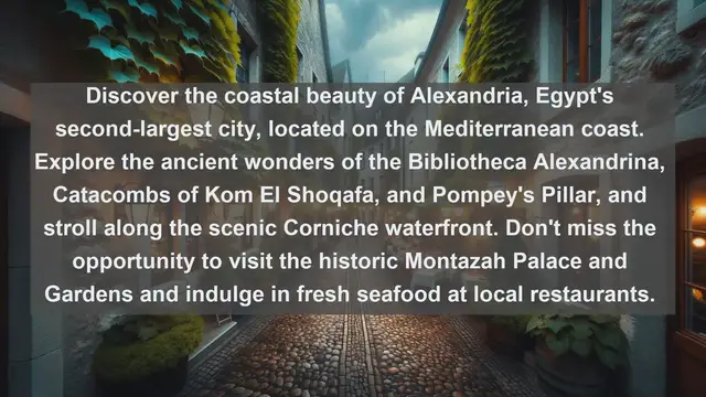 Video thumbnail for Explore Egypt's Beauty: Top 10 Most Beautiful Cities You Must See